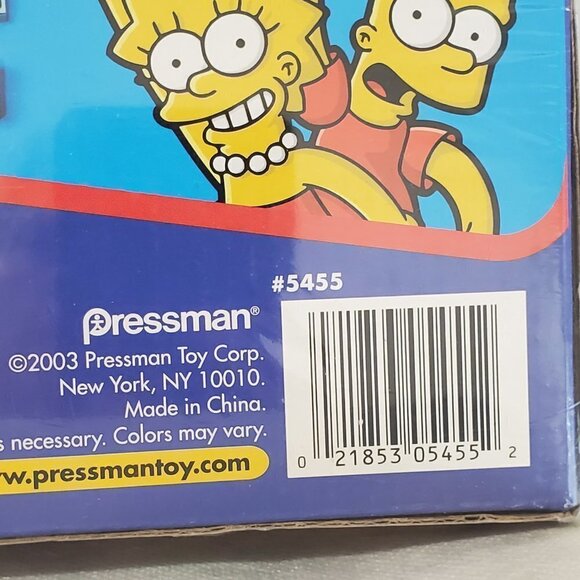 New, sealed The Simpsons Jeopardy Board Game 2003 - Picture 3 of 6